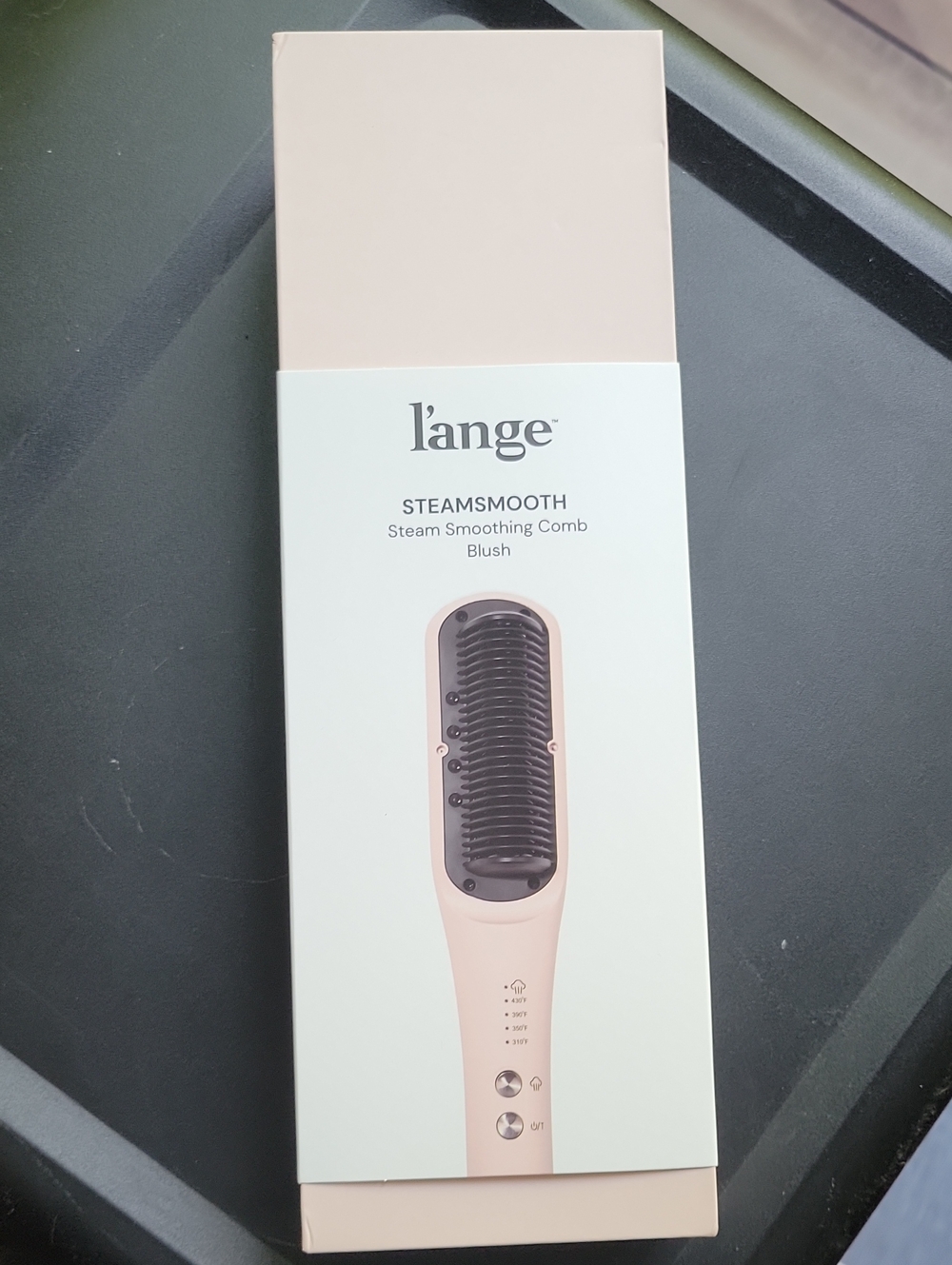 L'ange SteamSmooth Steam Smoothing Comb Blush
